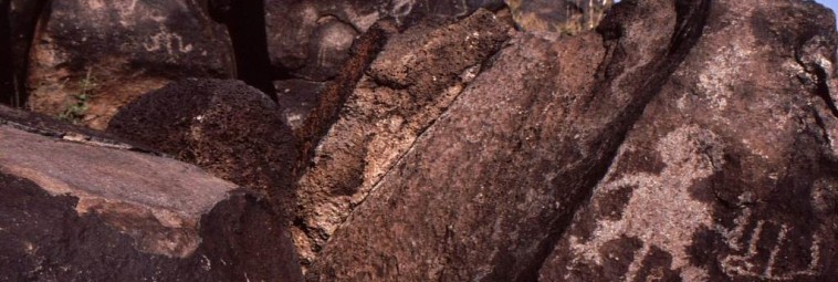 O petroglifach z okolic Albuquerque w Nowym Meksyku